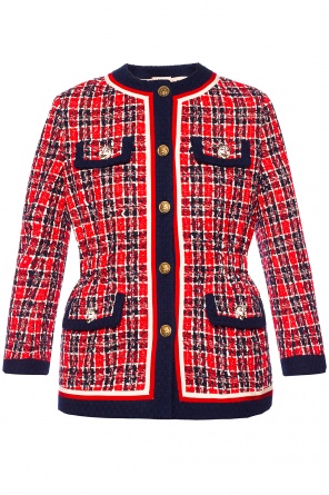 Checked blazer, zdjęcie 1 Checked blazer od Gucci